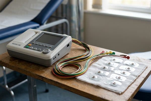 Electrocardiograma realizado en nuestro centro de Cangas