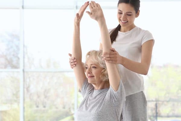 Tratamiento de fisioterapia respiratoria en Cangas
